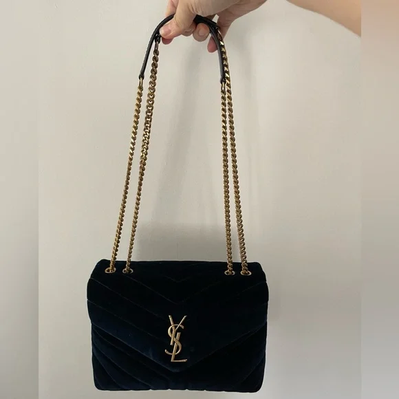 Yves saint top laurent sac velours